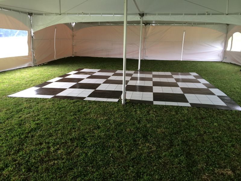 Portable Flooring Belleville Tent, Table and Chair Rentals Main