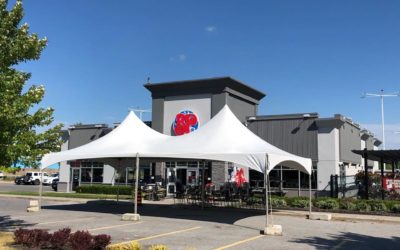 Tents offer extra space at local businesses